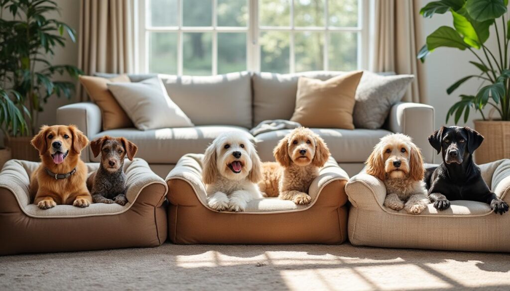 découvrez notre sélection des 5 meilleurs canapés pour chiens, alliant résistance et facilité d'entretien. offrez à votre fidèle compagnon un espace confortable et durable, avec des modèles lavables adaptés à tous les types de chiens.