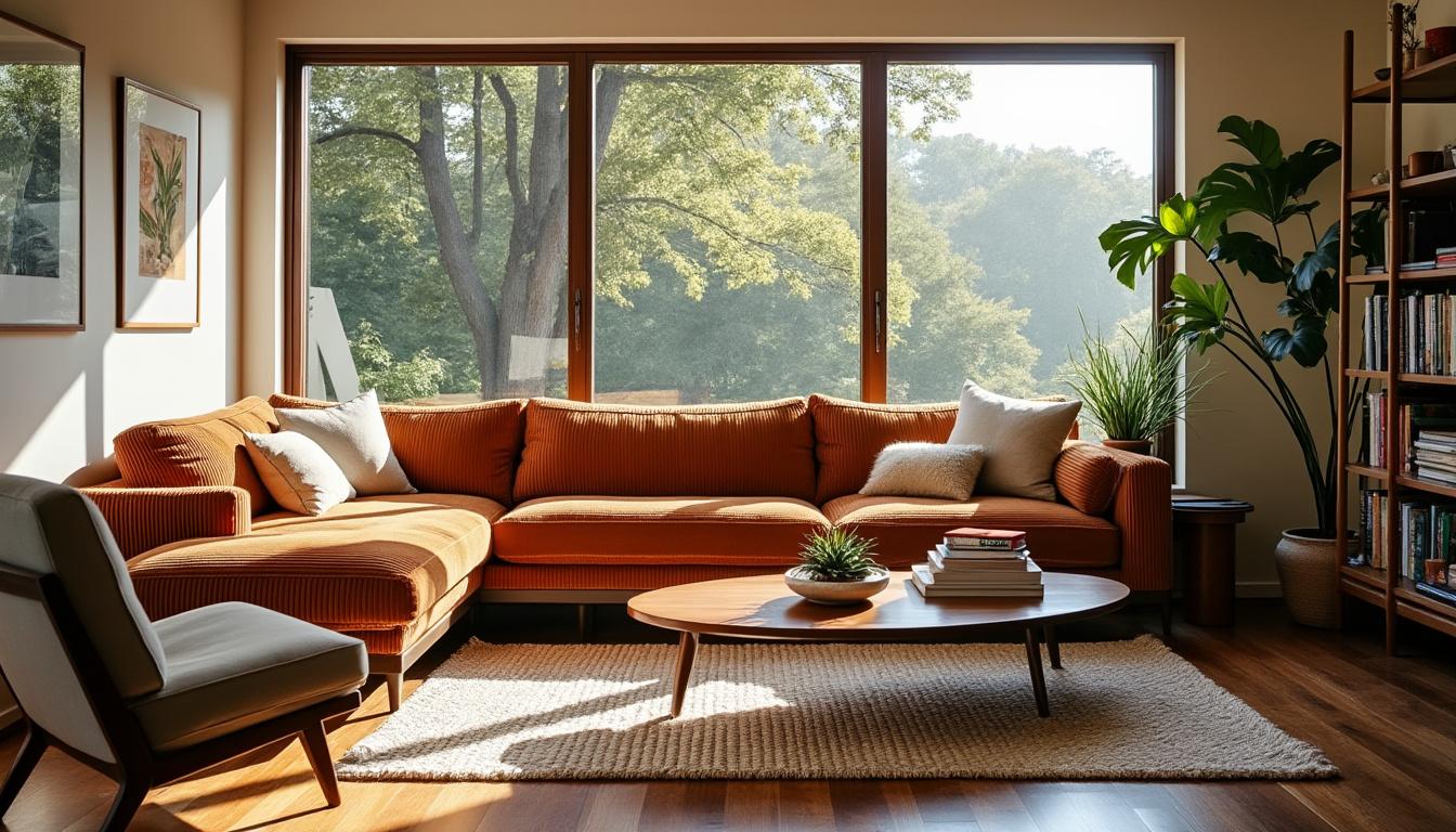 découvrez le charme rétro du canapé velours côtelé, qui apportera une touche d'élégance à votre intérieur. explorez notre guide pour savoir où l'acheter et comment intégrer ce meuble tendance dans votre décoration.