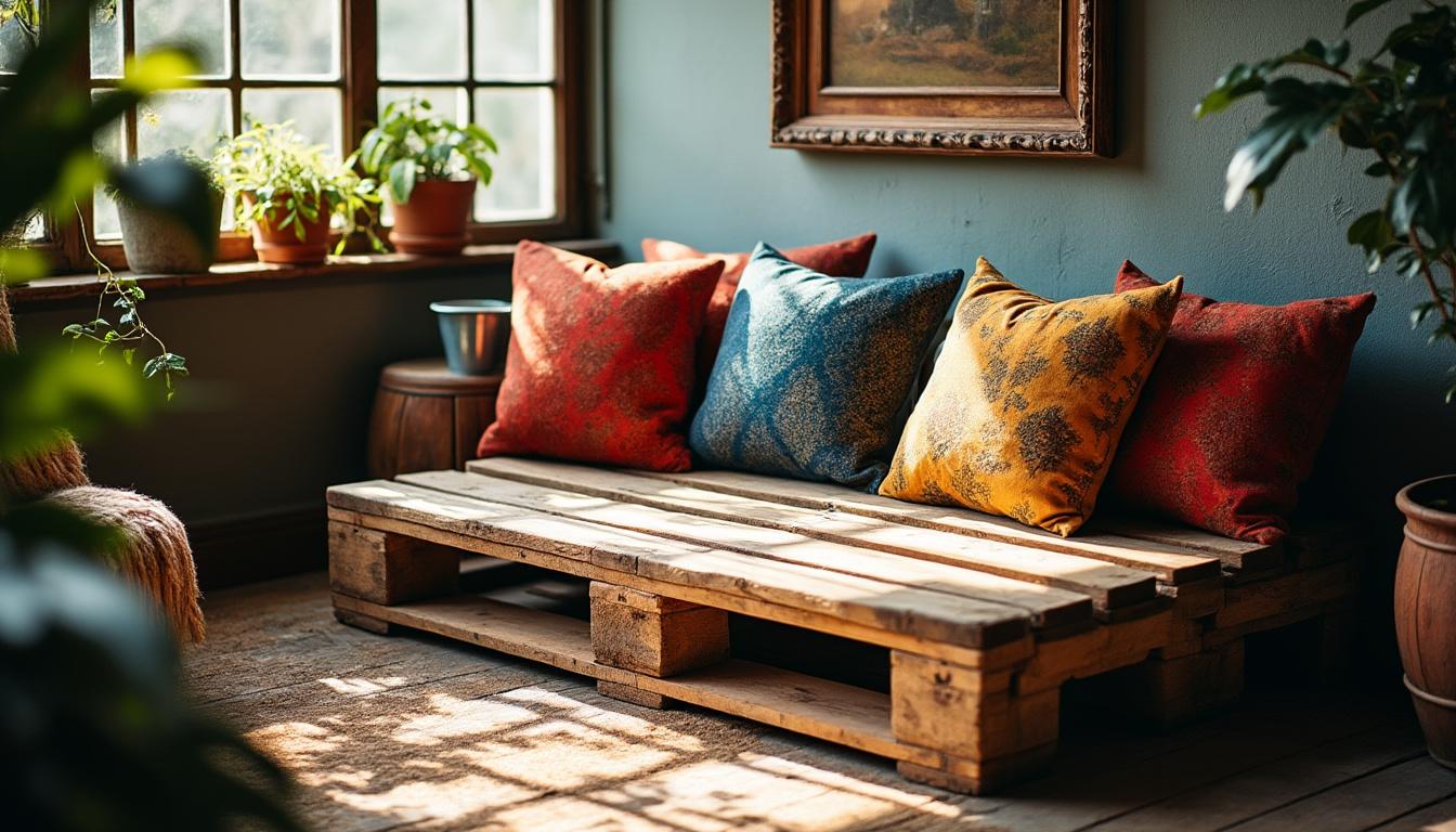 découvrez notre tutoriel complet pour créer un canapé en palette de manière économique et facile. apprenez étape par étape à transformer des palettes en un mobilier original et tendance, tout en ajoutant une touche personnelle à votre décoration intérieure ou extérieure.