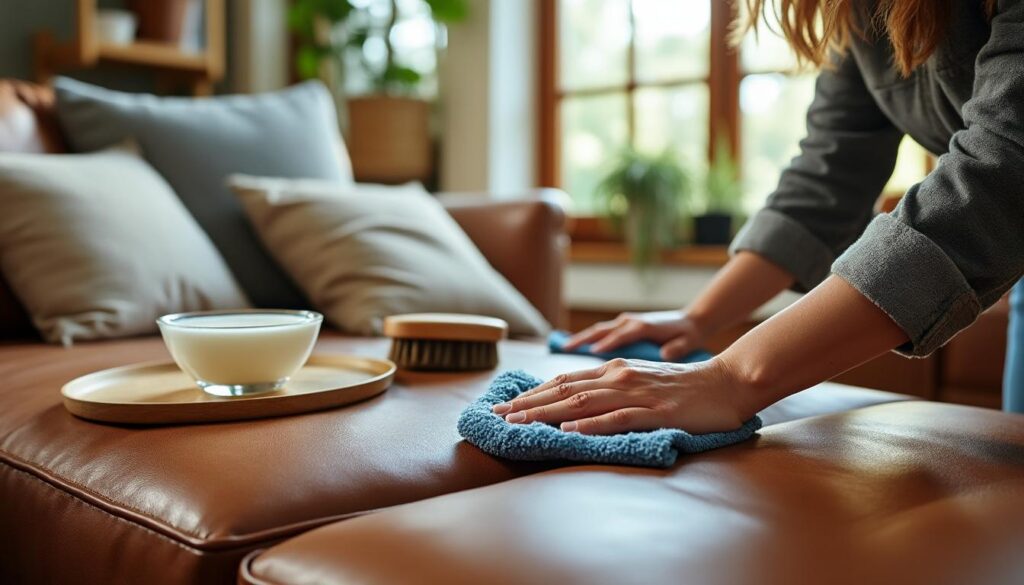 découvrez nos astuces pratiques pour nettoyer votre canapé en cuir sans l'abîmer. apprenez à entretenir votre mobilier tout en préservant sa beauté et sa durabilité. des conseils simples et efficaces vous attendent pour un cuir comme neuf !