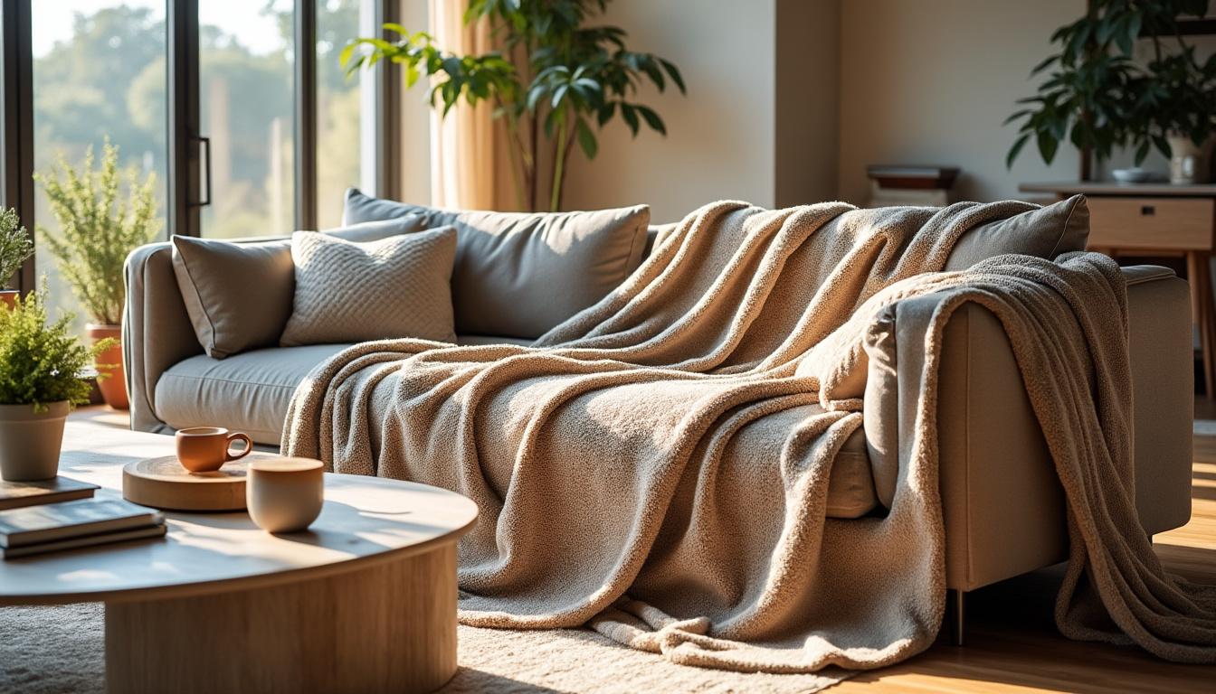 découvrez comment choisir et agencer le jeté de canapé idéal pour transformer votre salon en un espace élégant et accueillant. suivez nos conseils pratiques pour harmoniser les couleurs, les textures et les styles afin de sublimer votre intérieur.