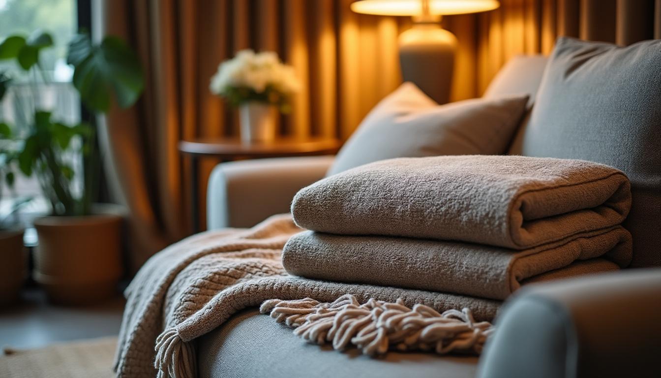 découvrez comment choisir et agencer un jeté de canapé pour transformer votre salon en un espace élégant et accueillant. conseils pratiques et inspirations déco pour sublimer votre intérieur.