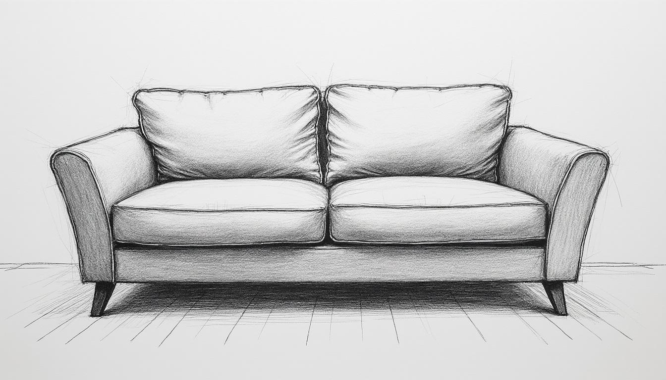 apprenez à dessiner un canapé facilement grâce à notre tutoriel pas à pas pour débutants. suivez chaque étape et développez vos compétences en dessin avec des conseils simples et efficaces.